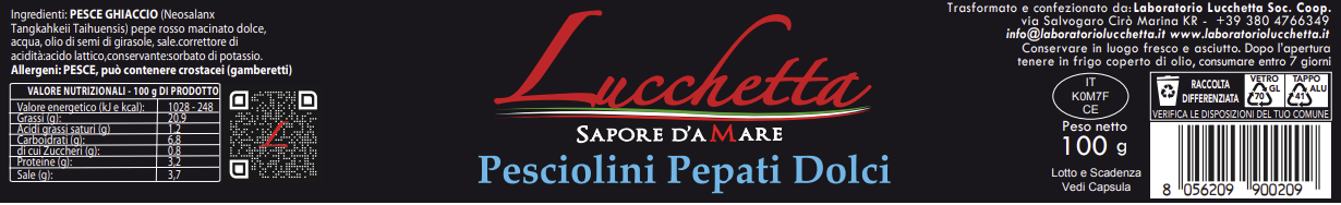 Pesciolini Pepati Dolci